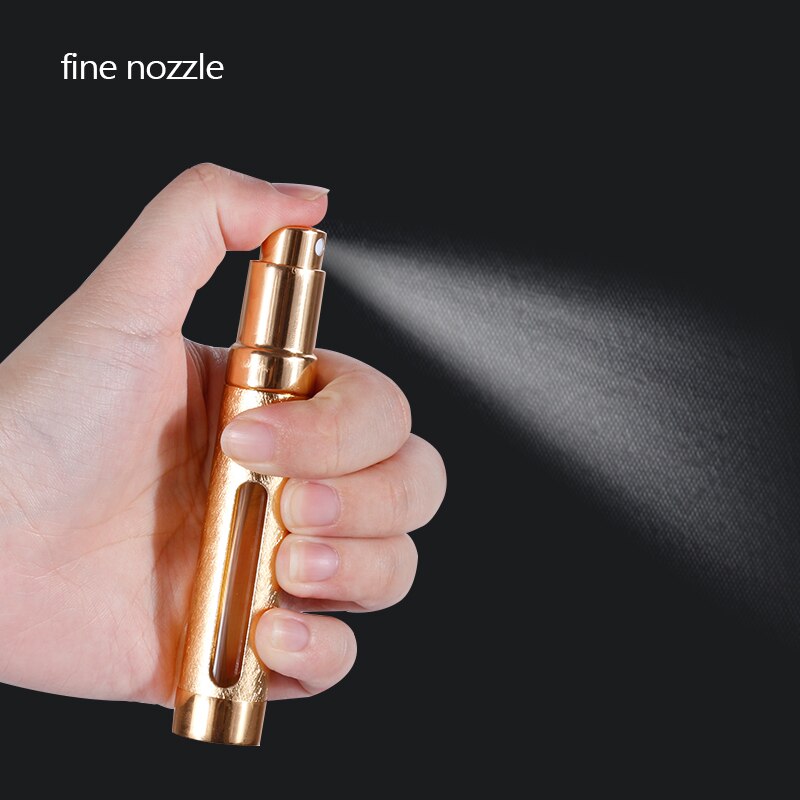 12Ml Mini Parfum Fles Verstuiver Navulbare Parfum Spray Fles Draagbare Reizen Aluminium Cosmetische Lege Spray Scent Pomp Tool