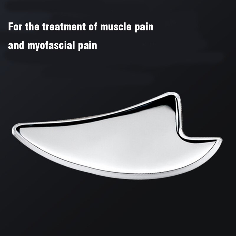 Herramientas de masaje de terapia IASTM de acero inoxidable, masajeador de tejido profundo, recuperación de Fascia, relajación muscular, tablero de raspado Guasha Gua Sha