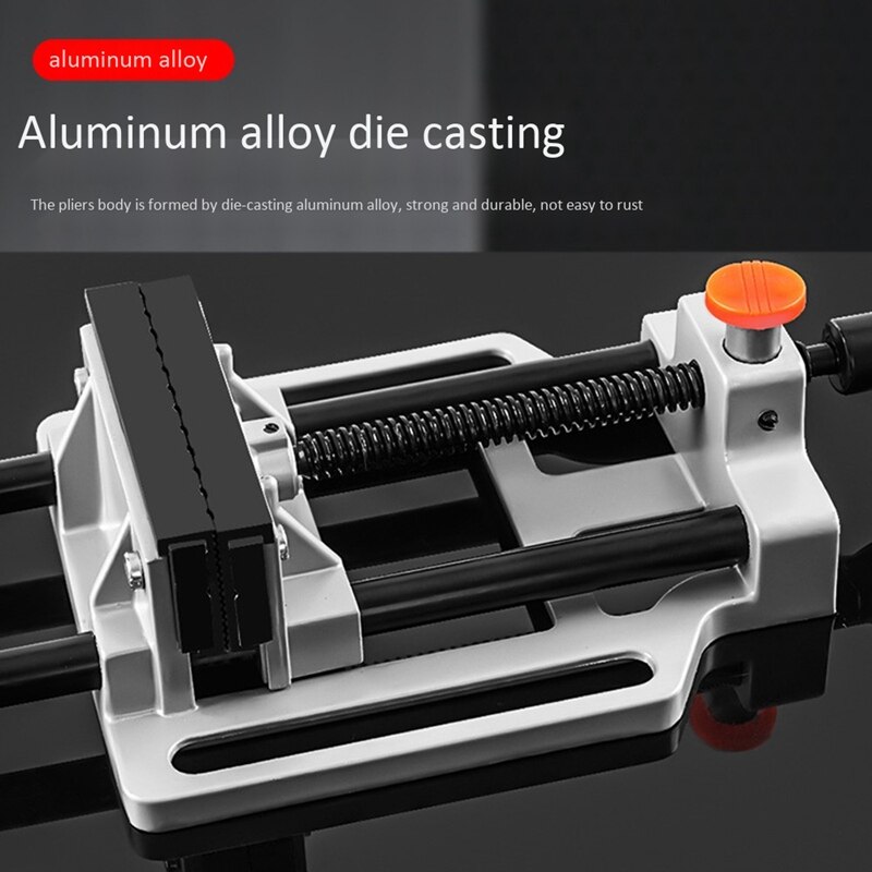 Miniature Hobby Clamp on Table Bench Vise Tool Vise Multi-Functional Table Vice Carving Bench Clamp Press Flat Vice