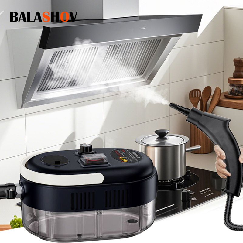 Limpiador a vapor de mano, máquina de limpieza a vapor de alta presión para máquina, capó de cocina, aire acondicionado, limpiador a vapor para coche