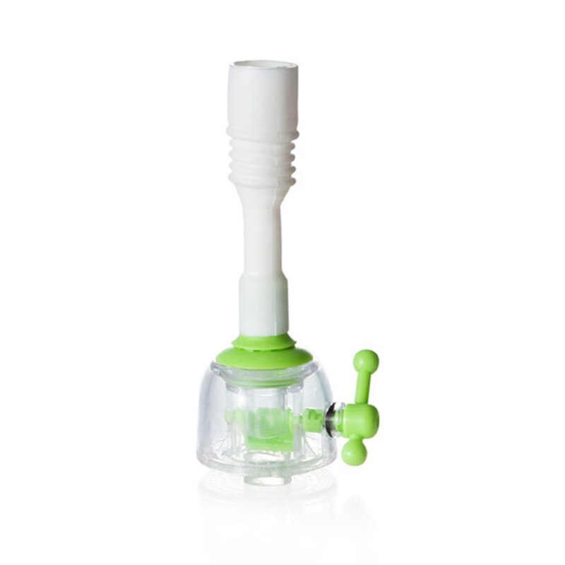 Kitchen Nozzle Extended Filter Water Saving Device Faucet Can Rotate 360 Degree Shower Head Anti-spattering Water-saving Tap: Green
