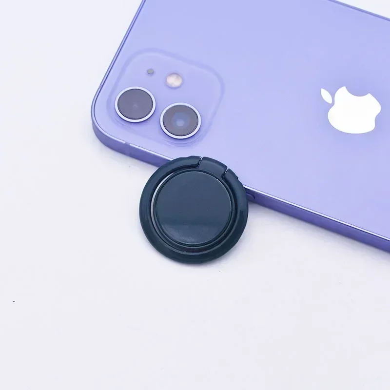 Macaron Effen Kleur Telefoon Ring Gesp Houder Mobiele Telefoon Standhouder Telefoon Grip Mobiele Telefoon Accessoires Telefoon Ring Houder: Rood