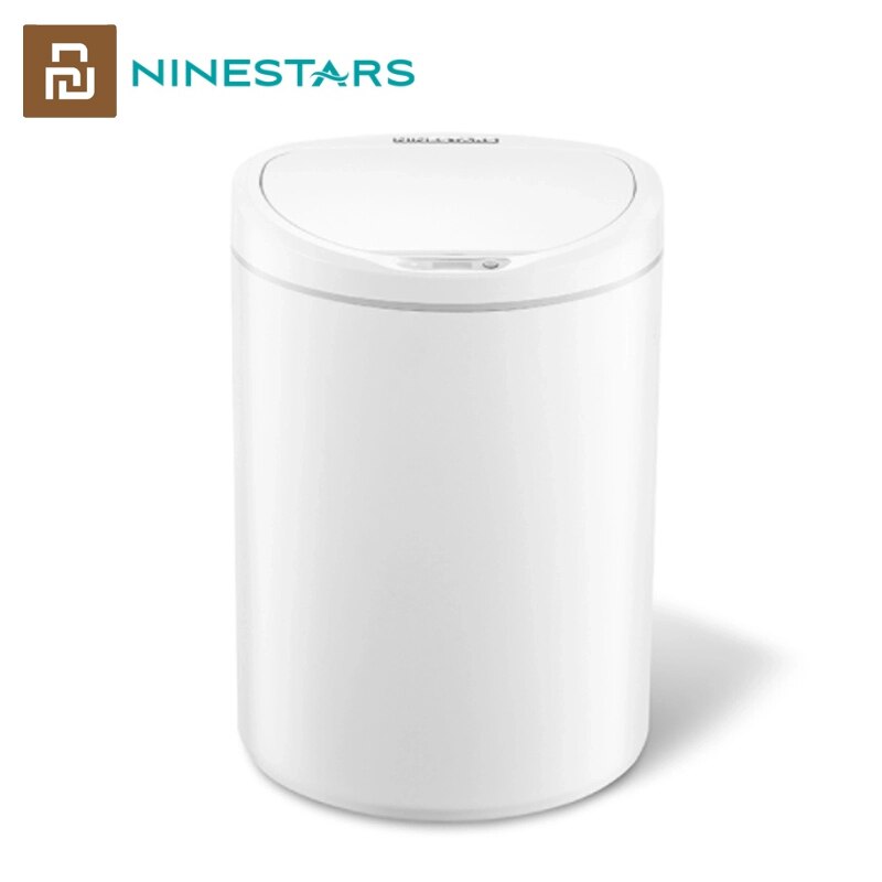 NINESTARS Smart Trash Can Intelligent Induction Automatic Motion Sensor Trash Bin 10L Large Capacity: Default Title