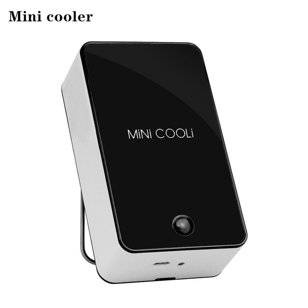 Handy Portable Mini Fan Heater/cooler Desk Desktop Winter Warmer Fast Electric Heater Thermostat Fan For Bedroom Office Home: cooler black