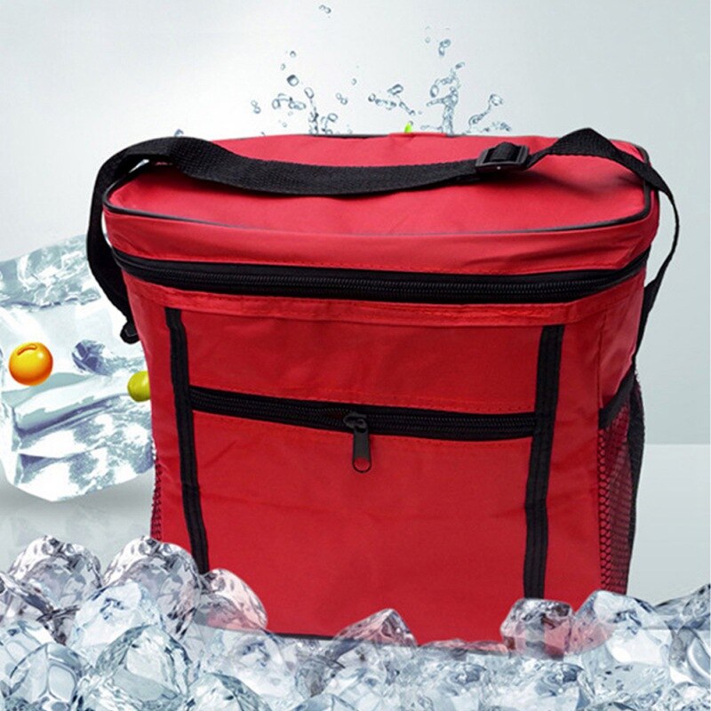 Tragbare Camping Oxford Tuch Reise Eis Box Wasserdichte Picknick Tasche Isolierung Paket Isolierte Trage Tasche Lagerung Enthalten