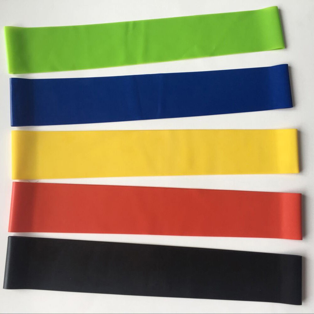 5 Pcs Resistance Bands Set Home Gym Fitness Bands Expander Buis Gymnastiek Bands Yoga Training Band Kit Fitness Bands