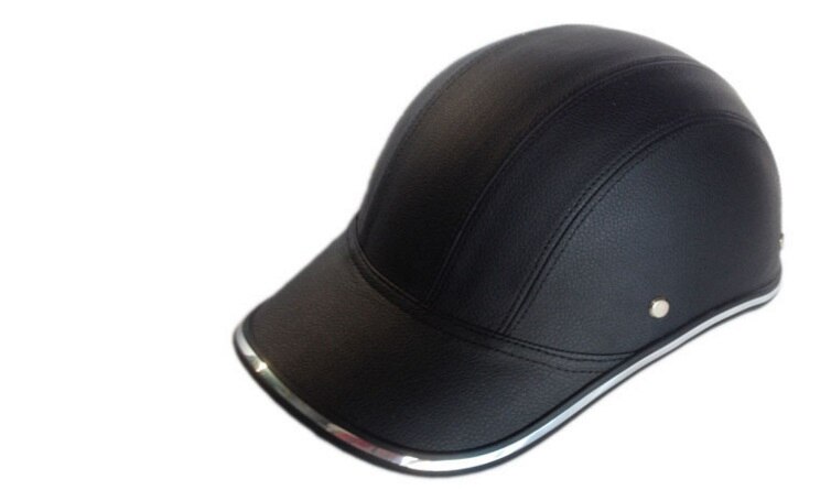 Voor Xiaomi Mannen Vrouw Motorfiets Half Helm Baseball Cap Stylehalf Helm Elektrische Fiets Scooter Anti-Uv Veiligheid Harde Hoed: Black