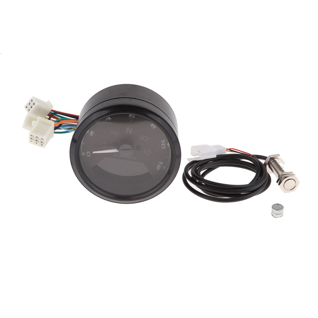 4 Digitale LED-display Toerenteller RPM Snelheidsmeter Hoge Precisie Toerenteller Met Hall Proximity Switch Sensor Npn