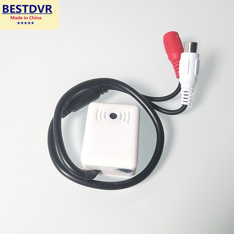 bus monitori pickup MDVR microphone High fidelity source factory bestdvr RCA DC interface sound pickup