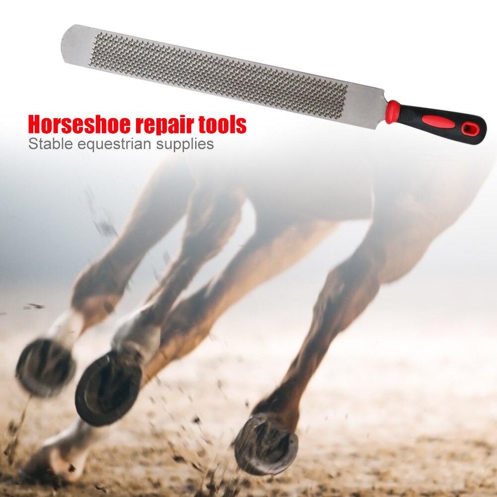 Farm Horse Hoof Trimming File 14 Inch Horseshoe File Poultry Bird Drinker Cup Farrier Horse Trimming Shoeing Tool Equestrian