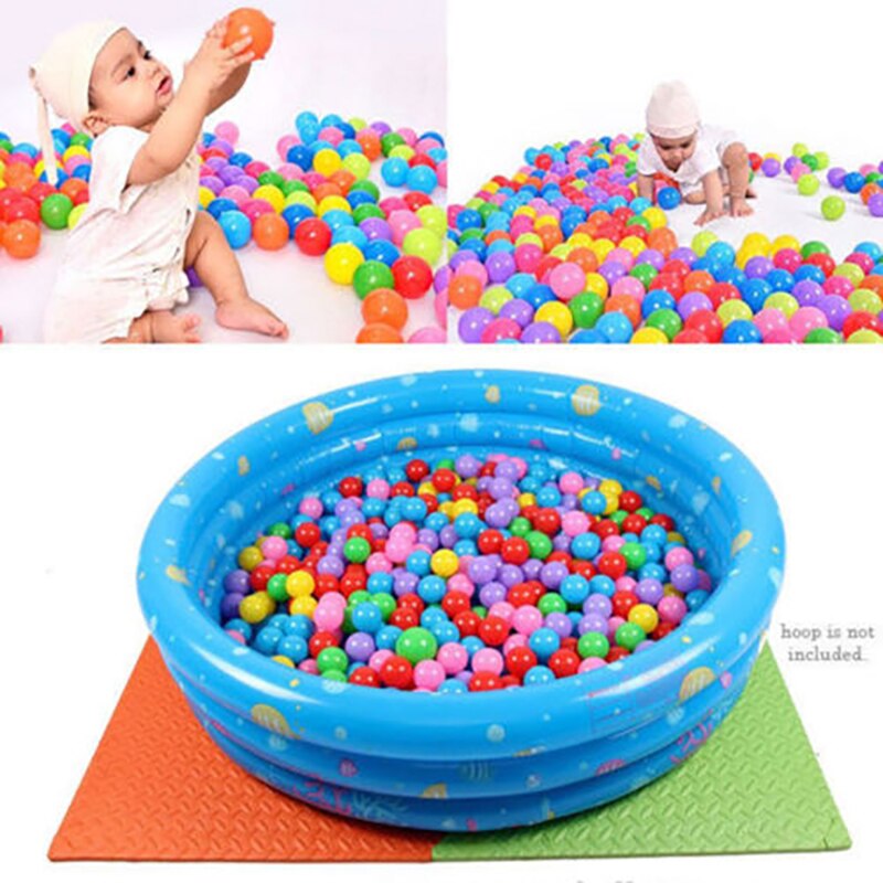 Ephex 5.5 Cm Plastic Erkenning Vermogen Opgeleid Oceaan Bobo Bal 100 Stuks Niet Giftig Ouders-Kinderen Interactie Tent bobo Bal Fun