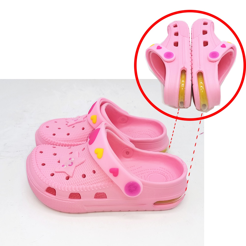 BABIES GIRLS SUMMER SHOES GOOD CUTE SLIPPERS CHILDREN SANDALS FOR GIRL KIDS AIR CUSHION ANTI SLIP SIZE 28 29 30 31 32 33 34 35