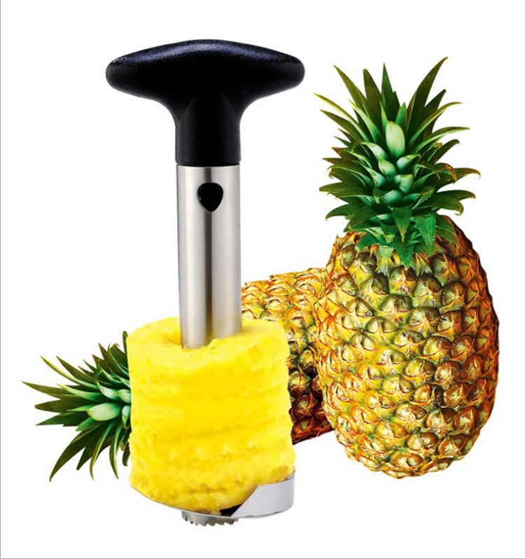 Rvs Fruit Ananas Corer Slicers Cutter Keuken Tool