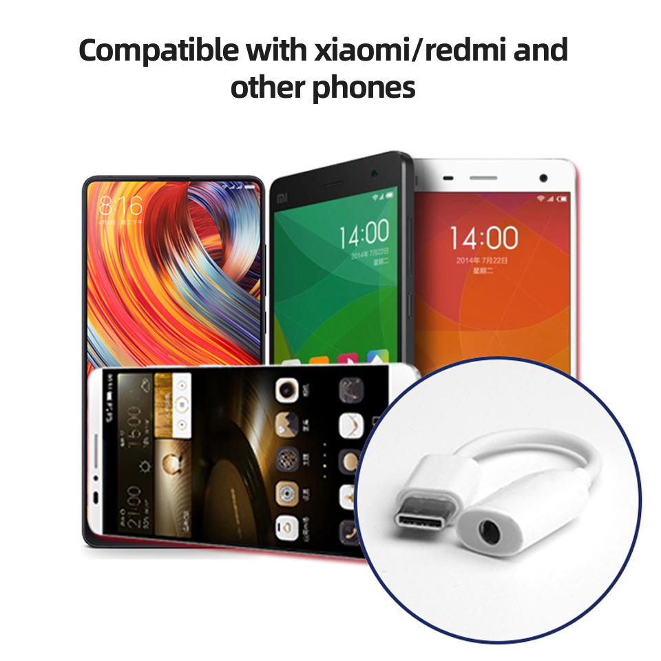 Original Xiaomi Usb Type C To 3.5mm Headphone Jack Converter 3.5 MM Aux Audio Adapter Xiao Mi 13 Ultra 12X 12 11 12T Pro Poco F4
