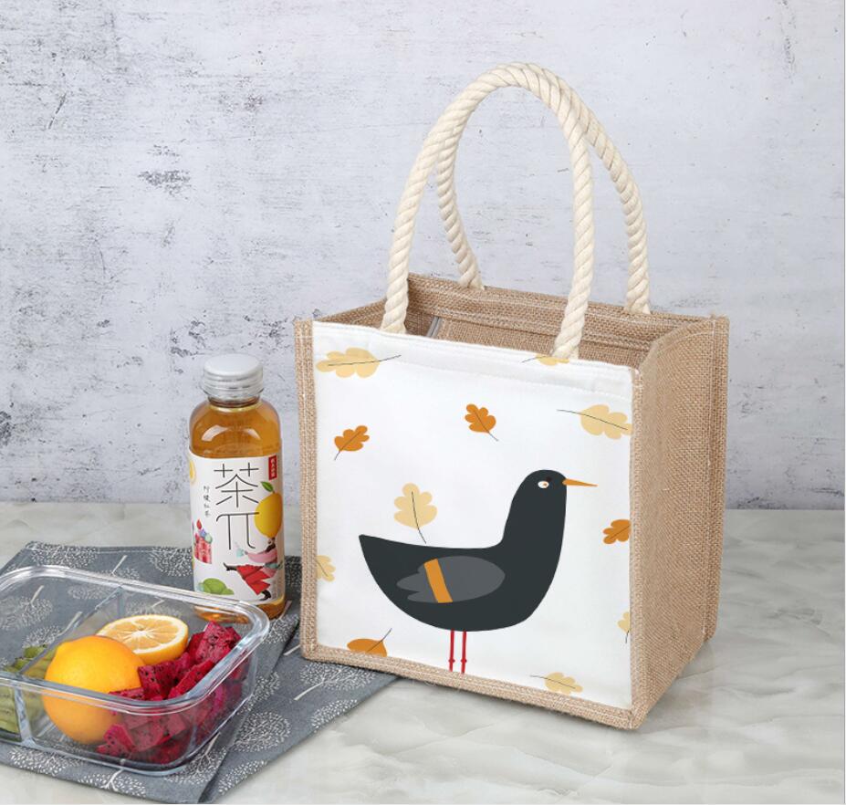 Fruits Portable Insulated Lunch Bag For Women Cooler Bag Kids lunch Box Thermal Case Pouch Lunch Container School Food Box