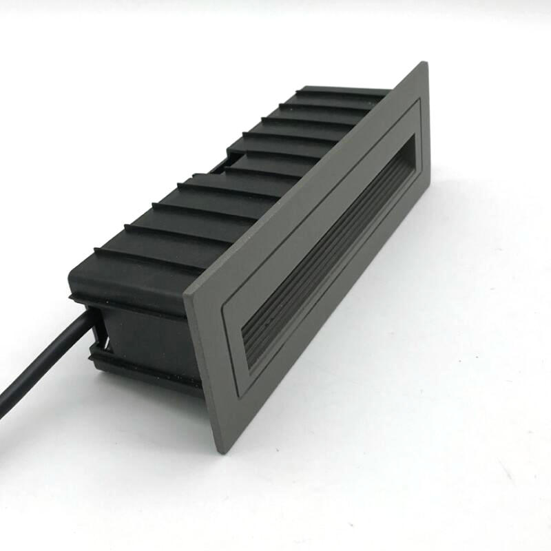 1 stk 10w cob led trappe lys  ac85v-265v indendørs udendørs  ip68 hjørne væg lys trapper trin trappe gang trappe lampe