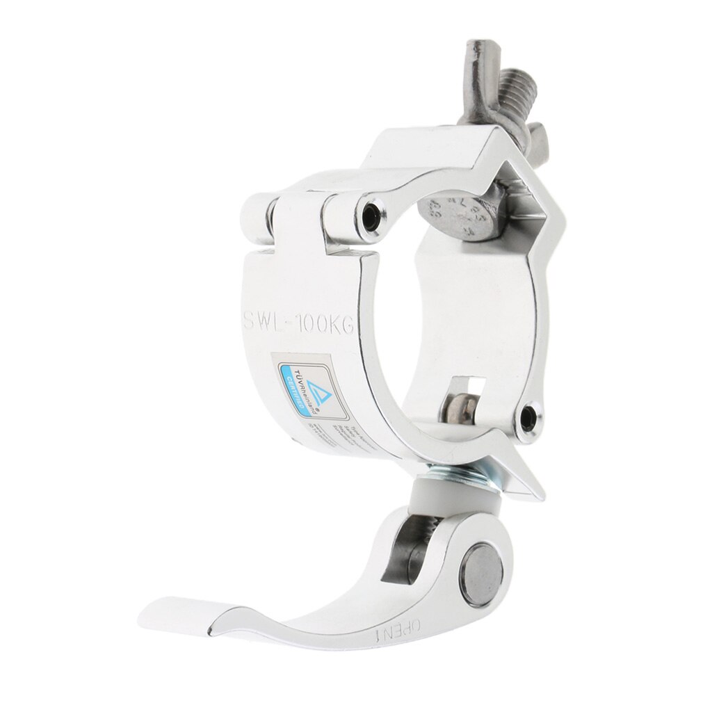 Aluminum LED Stage Light Hook Clamp Clamp Loading 100kg