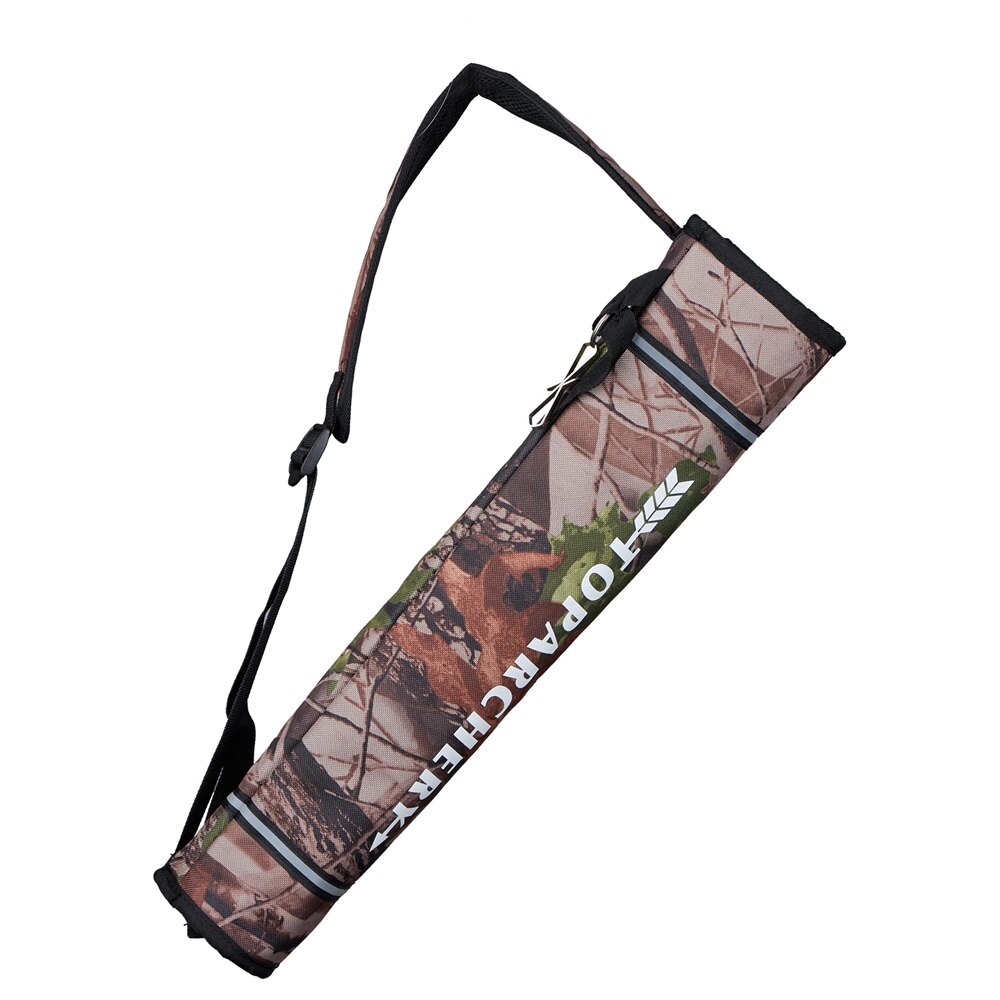 Toparchery-Bolsa de flecha para arco recurvo, accesorios de tiro con arco, mochila de nailon para práctica