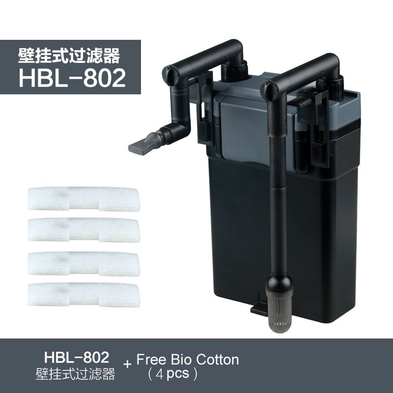Sunsun HBL-801 HBL-802 6W 500L/H Aquarium Turtle Fish Tank Water Filter