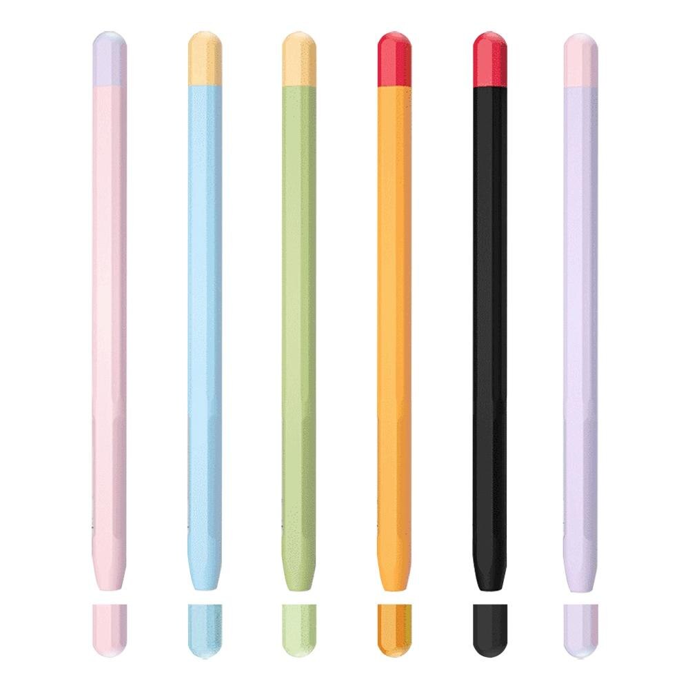 Soft Silicone Pencil Cases For Apple Pencil 1/2 Tablet Touch Pen Stylus Protective Sleeve Cover Anti-lost For iPad Pencil Acce