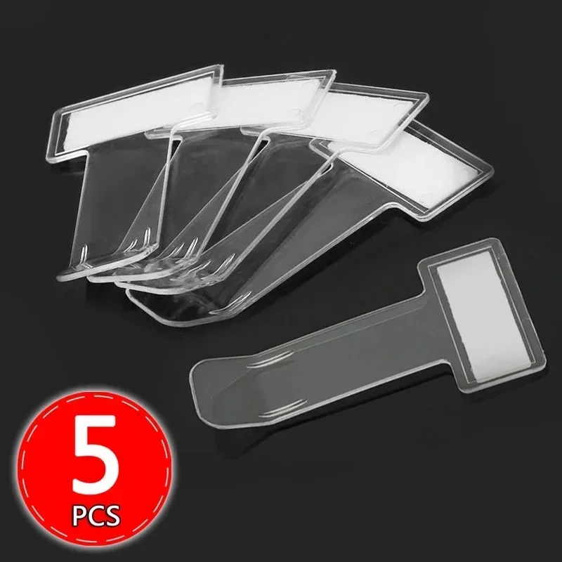 5 STKS Parkeer Ticket Clip Voorruit Kaart Rekening Houder Mount Fastener Organizer Auto Styling Voorruit Stickers Home Office: Default Title
