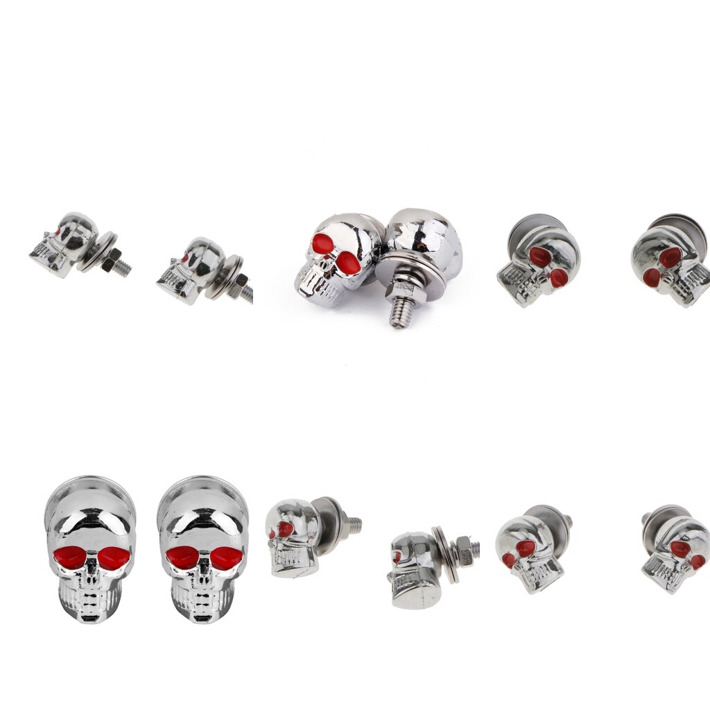 12PCS Plastic Motorcycle Screws And Steel Screws With Washers - 3 X 2 X 2.5 Cm