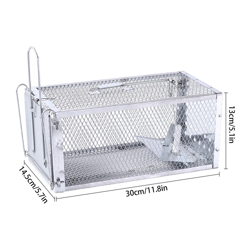 Multi-Catch Rodent Mouse Trap Rat Trap Cage Pest Control All Mice And Rat Can Fit In Mice Rodent Catcher Rat Trap Cage