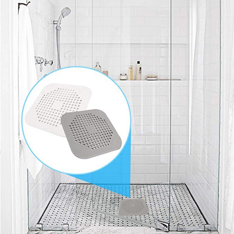 Waschbecken Abfluss Sieb Haar Fänger Gummi Dusche Badewanne umhauen Filter Wasser Stopper Silikon Deodorant Stecker Pro Küche2 f2