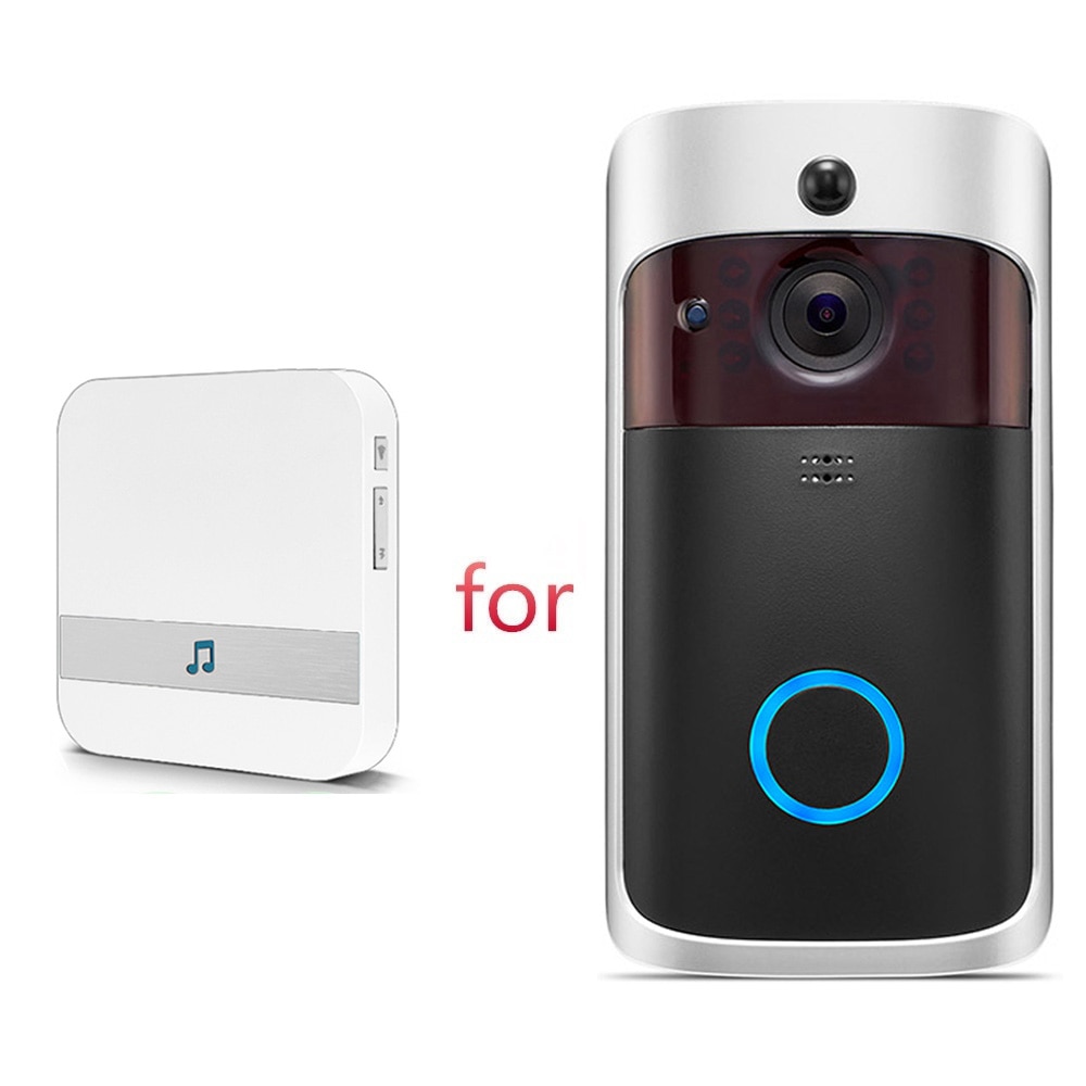 Carillon de sonnette de porte d'intérieur intelligent, wi-fi, AC 110-220V US EU UK AU Plug XSH app pour EKEN carillon V5 V6 V7 pour B30 B10 B50 B60 B70