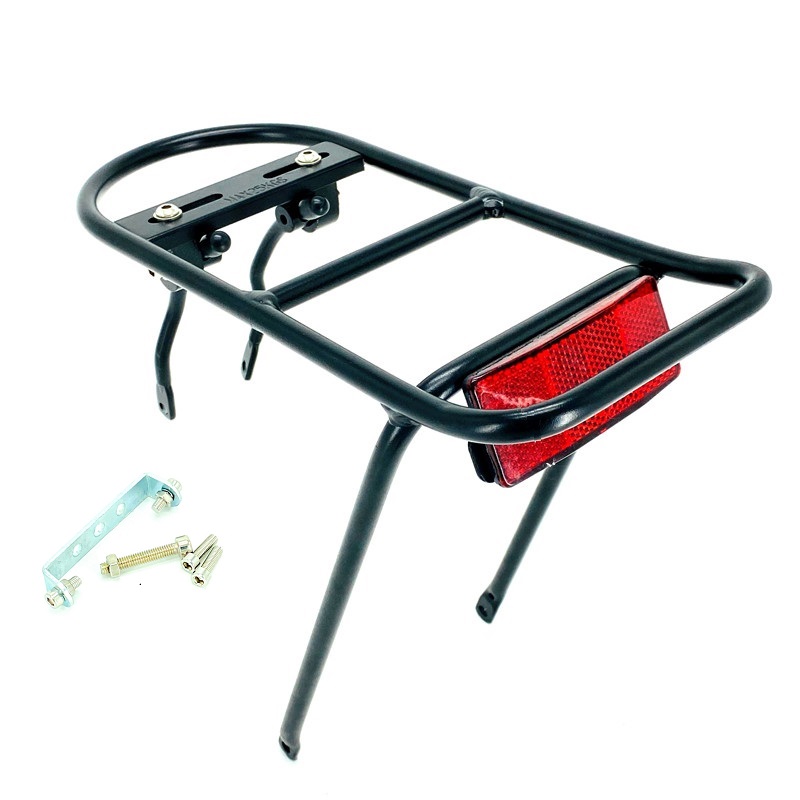 14-16 Zoll Faltrad Gepäckträger Aluminiumlegierung Gepäckträger Fahrrad Gepäckträger kompatibel für Dahon Bya412 K3 Fahrrad