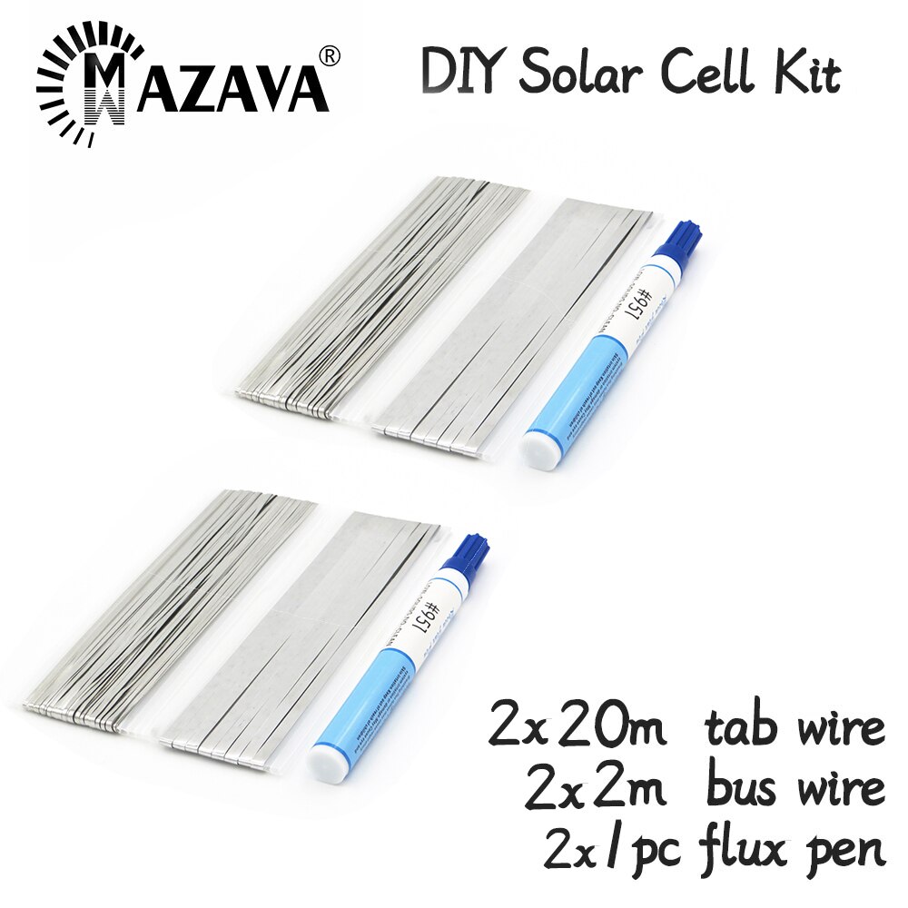 DIY Solar panel Solar Cells 1.8x0.16 5.0x0.2mm Tab Bus Bar Wire for PV Ribbon Tabbing Cable Flux PEN 951 DIY connect Strip: DIY Solar Kit