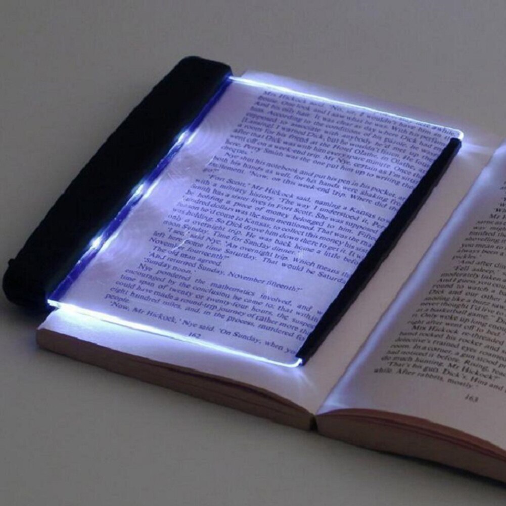 Neue Neuheit Buch Augenschutz Nacht Vision Licht Lesen Drahtlose Tragbare LED Panel Reise Schlafzimmer Buch Reader
