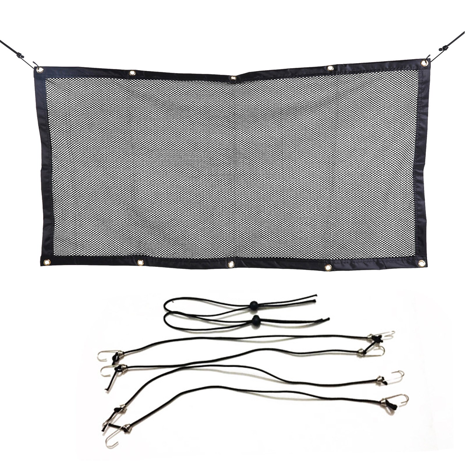 General Dog Car Barrier Car Pet Protection Net Dog Barrier Isolation Net Rear Safety Bar Pet Barrier Pets Durable Backseat Mesh