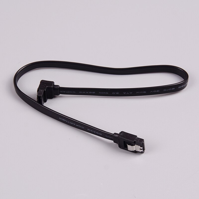 3 unids/set 40cm SATA 3,0 Cable SATA 3,0 III SATA3 6 GB/s Cable de datos directamente de SAS Cable de doble canal de Cable de datos de disco duro