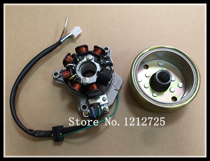 motorcycle Motorcycle magneto coil XF125 CGM125 6V Refit 12V Seven pole Magneto stator coil assembly 6 line DC Coil