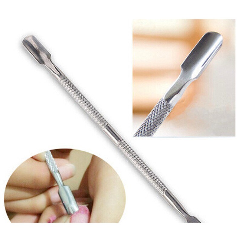 Addfavor negle skønhedsværktøj sæt negle neglebånd pusher manicure frugt neglelakfjerner cap klip makeup servietter bomuldstilbehør