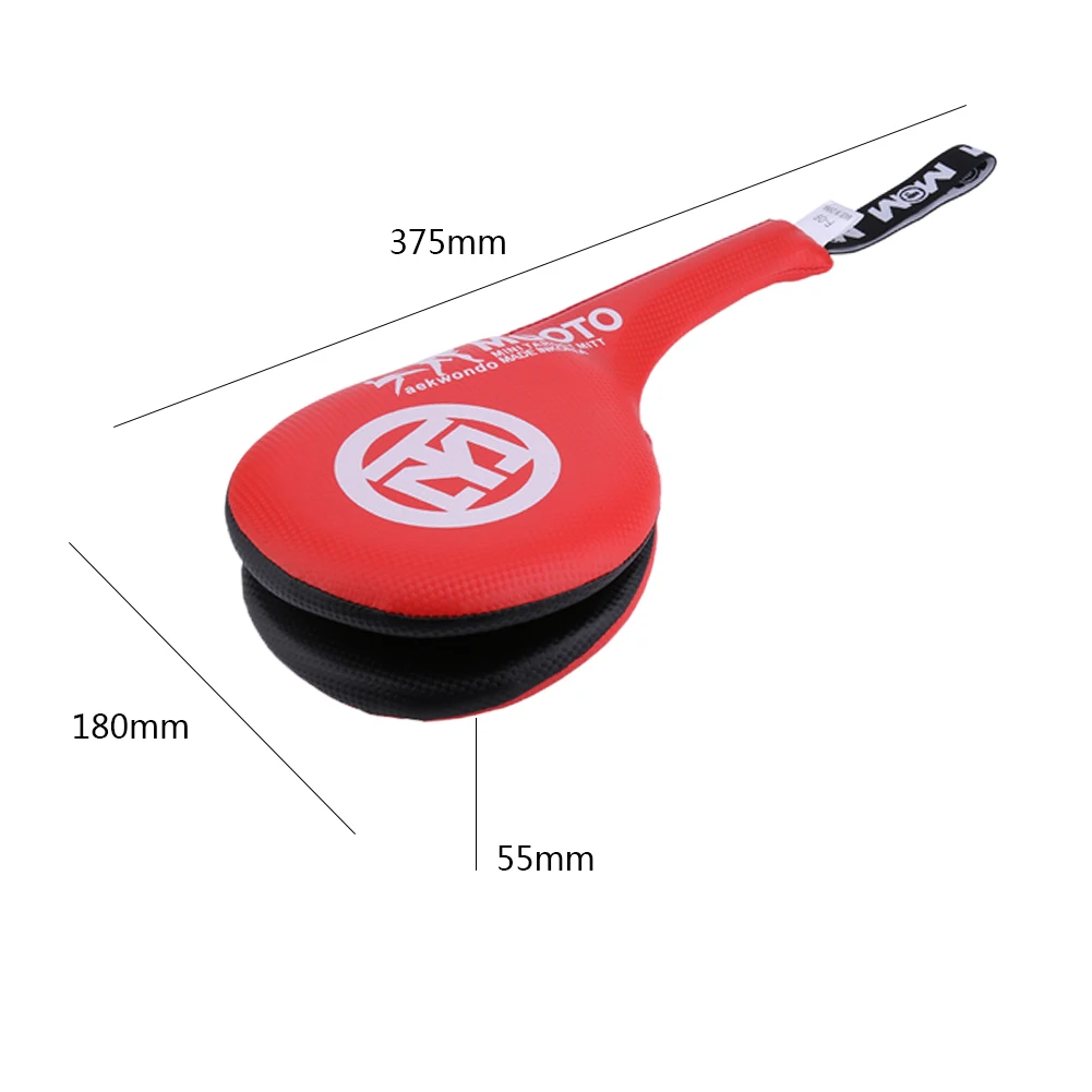 Boxen Pad Sand Tasche Fitness Taekwondo Hand Treten Pads PU Leder Ausbildung Ausrügestochen Muay thailändisch Fuß Ziel Boxen Schild Ausbildung