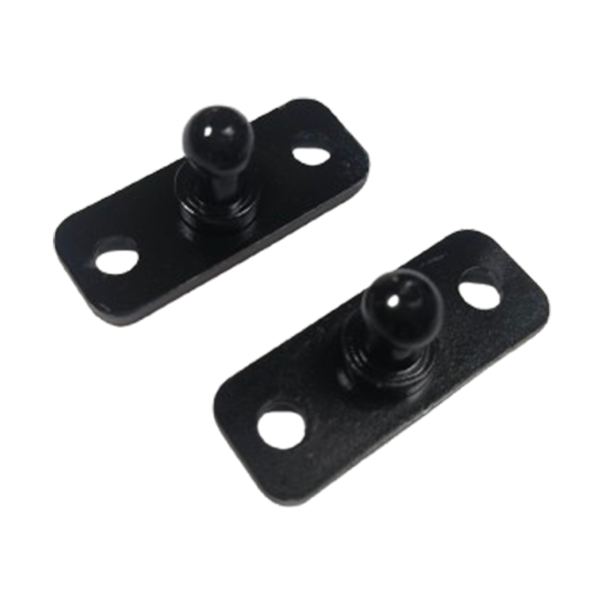2 stk. universal gassfjær løftestang monteringsbraketter for dør og vindu, kulebolt monteringsholder