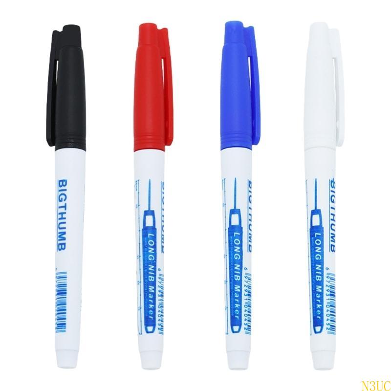 Marcador agujero profundo N3UC Pen 30 mm Marcador punta largo Marcador Carpintería Marcador perforación