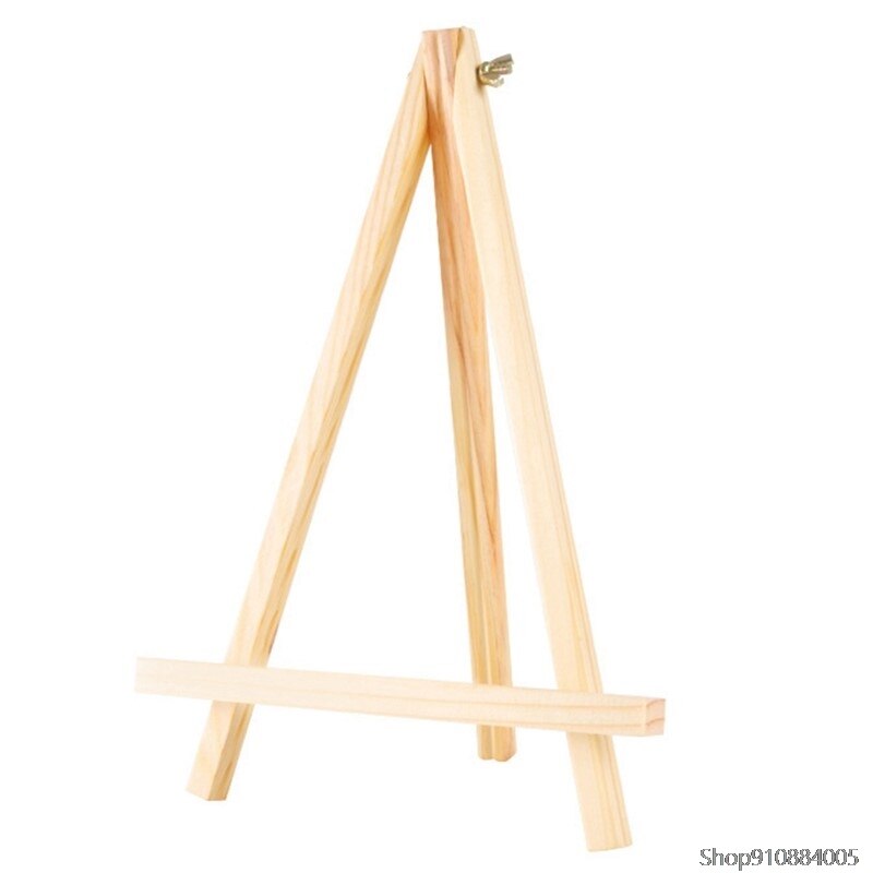 1Pcs Mini Wooden Easel Tablet Stand Phone Holder Wedding Table Card Stand Display Holder Party Desktop Decor Mini Desktop Easel: Default Title