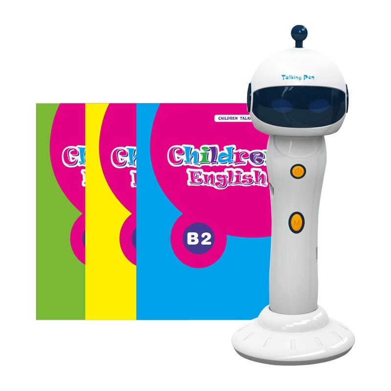 Digital Reading Pen 8G Learn Read Support 6 Languages Spanish French Arabi Korean English Chinese Children Reading Pen