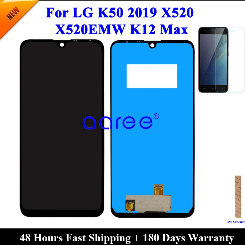 LCD Display For LG K50 LCD Display For LG k50S LM-X540 LCD Display Screen Touch Digitizer Assembly