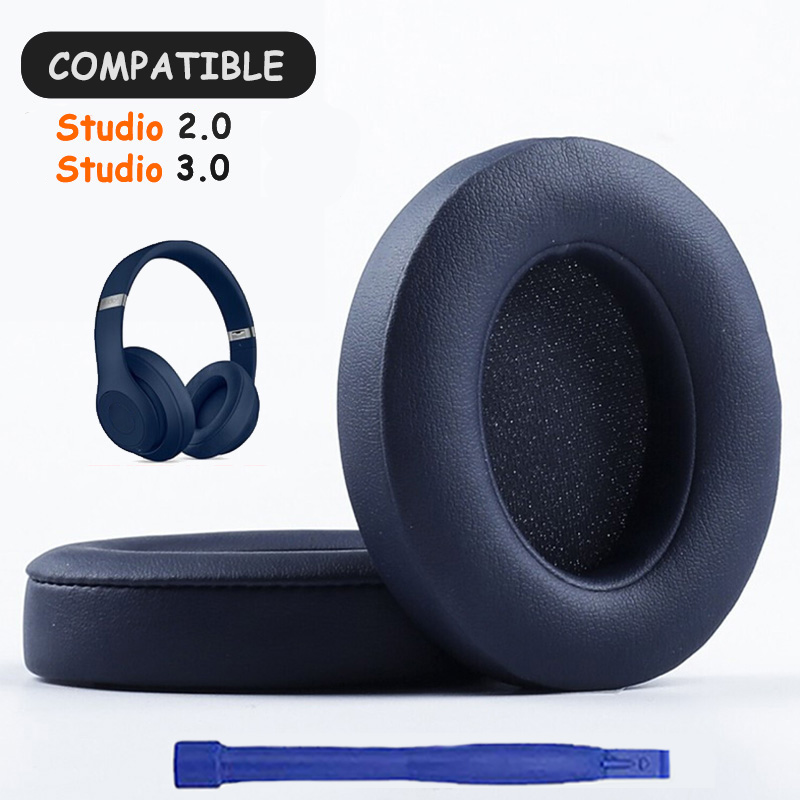 KUTOU Nauszniki do słuchawek Beats Studio 3 3.0 Nauszniki Studio3 Wymienne nauszniki Studio2 Nauszniki zestawu słuchawkowego Podkładka piankowa: MULTICOLOR