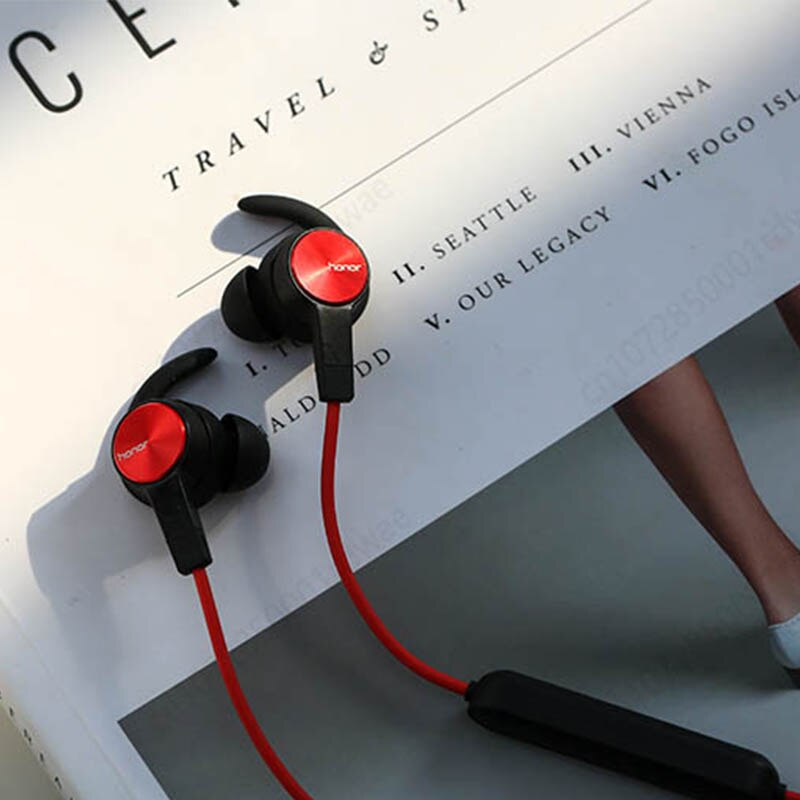 Nuovo Honor XSport AM61 auricolare connessione Wireless Bluetooth con microfono In-Ear Style Charge Easy Headset per Huawei IOS Android