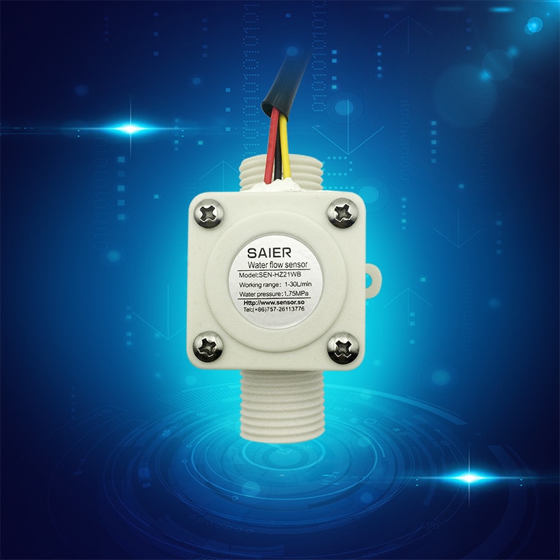 Whole house water purification system flow meter Whole house water system flow switch Laundry treasure water flow sensor