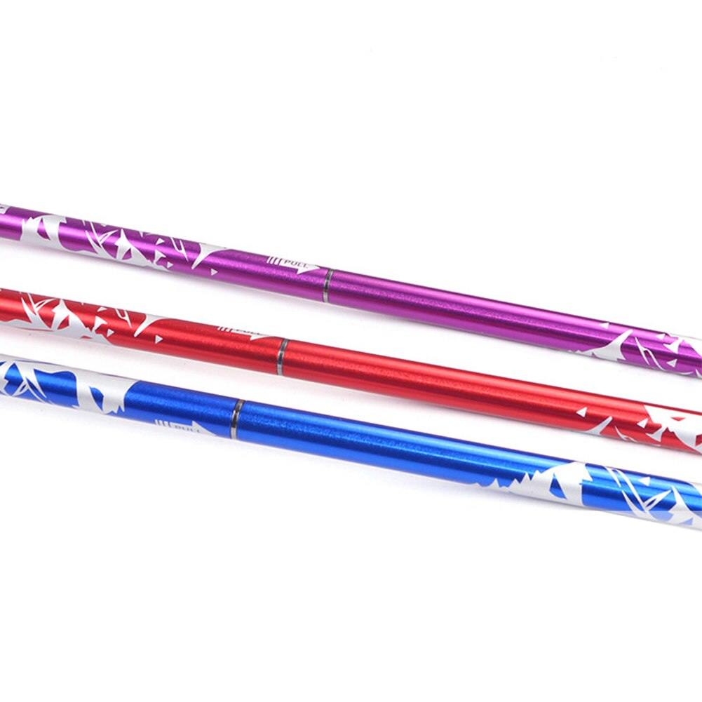 5-Section Folding Trekking Pole Telescopic Baton Straight Shank Stick Portable Hiking Walking Stick Aluminum Alloy Walking Cane