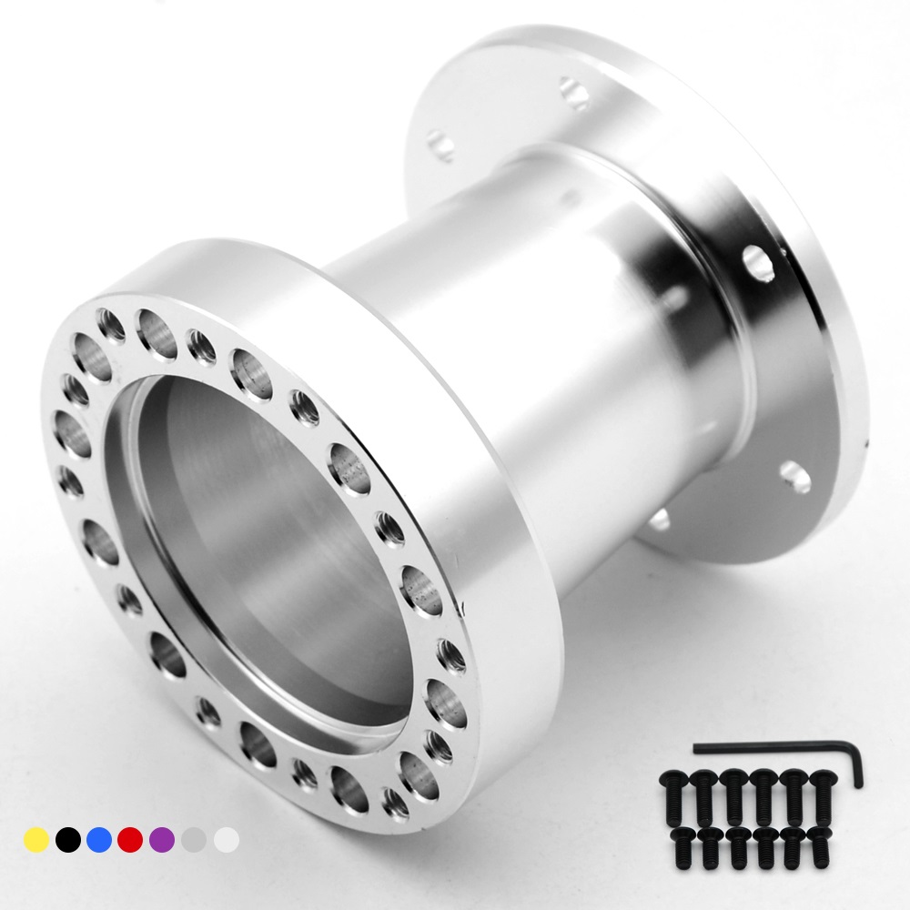 Universele Stuurwiel Hub Spacer 76Mm Stuurnaaf Boss Kit Adapter Spacer: Ivoor