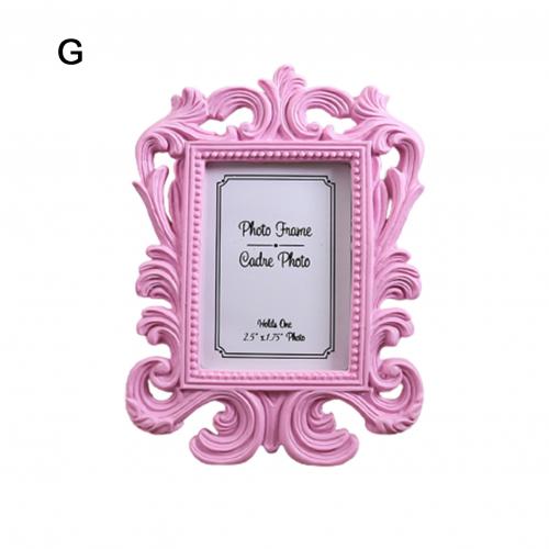 hueco Oval/marco rectangular para fotos foto titular de la decoración de boda: G