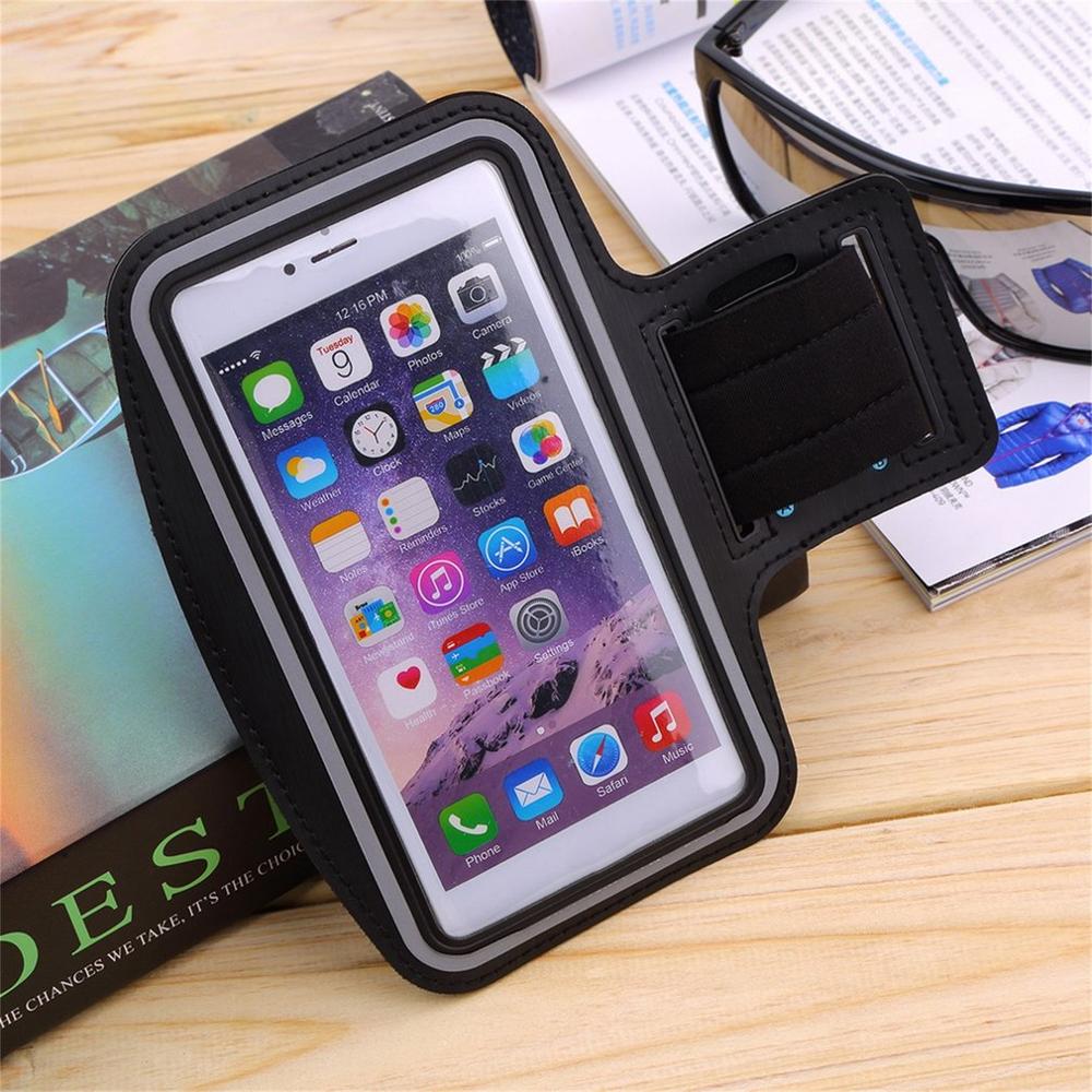 Waterproof Running Jogging Sports Neoprene Armband Case Cover Holder with Reflective Strip for iPhone 6 Plus