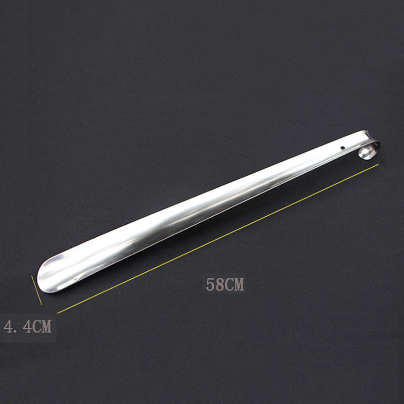 16/30/45/52/58cm Durable Stainless Steel Shoe Horns Easy Handle Shoe Horn Spoon Shoehorn Shoe Lifter Tool